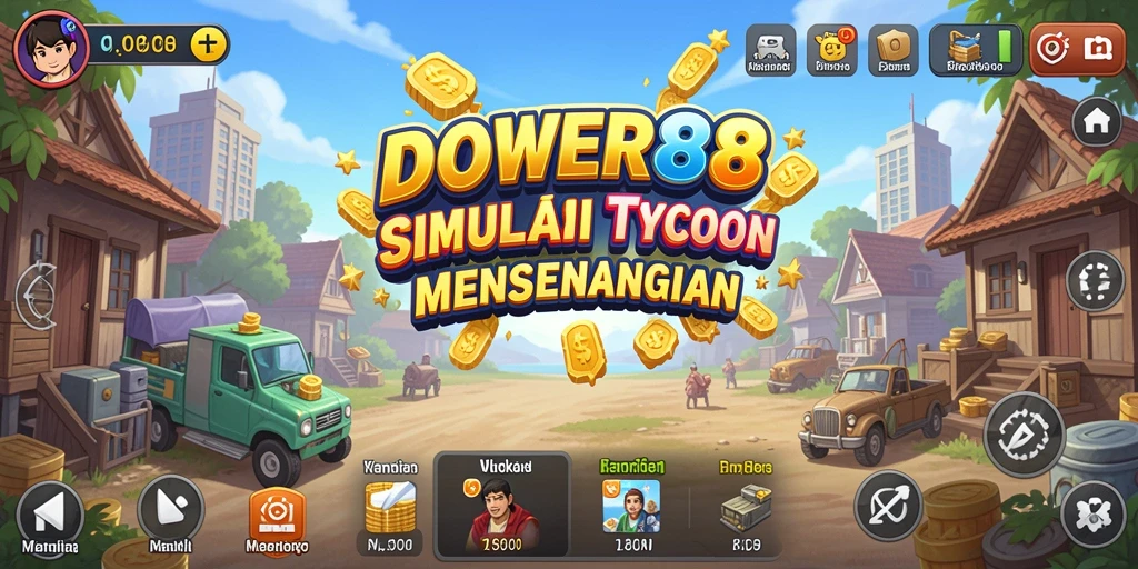 Tampilan menarik dari gameplay DOWER88 yang seru.