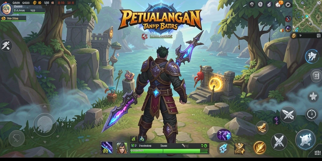 Tampilan gameplay G668 yang mendebarkan dalam dunia MMORPG.
