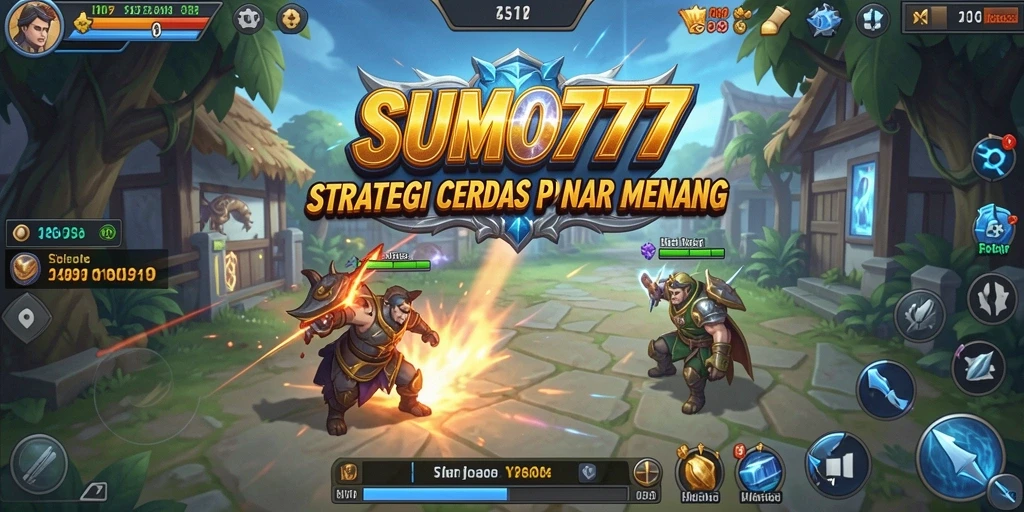 Tampilan menarik gameplay strategis SUMO777 dengan grafis yang memukau.